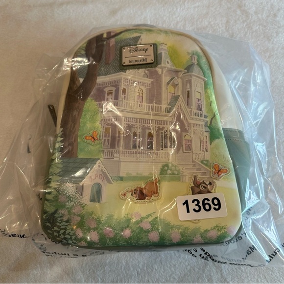 Loungefly Disney Pastel Green and Cream Backpack main image 11